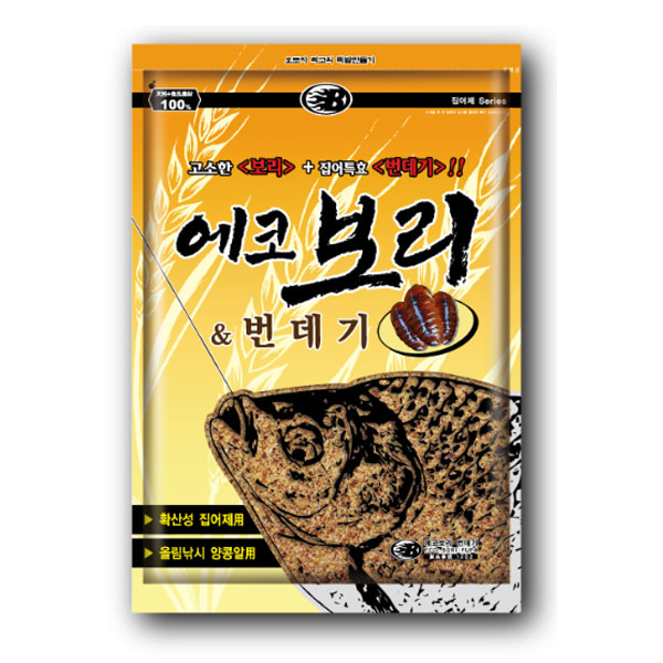한국부푸리 에코보리 번데기 민물떡밥 보리류